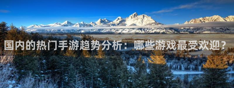 奇亿娱乐4开户：国内的热门手游趋势分析：哪些游戏最受欢迎？
