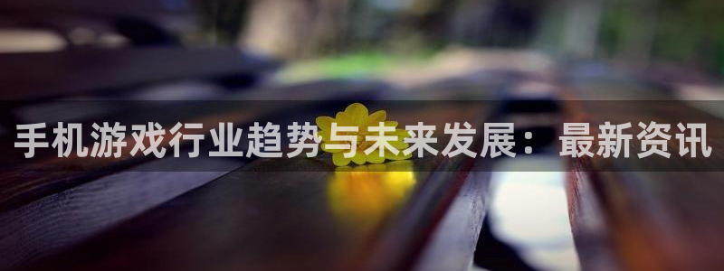 奇亿娱乐注册：手机游戏行业趋势与未来发展：最新资讯